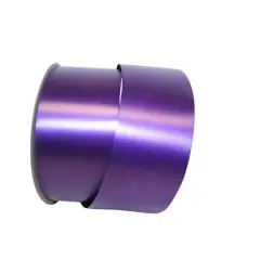 JAM Paper 2.5" x 100yd. Plastic Florentine Ribbon Purple