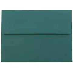 JAM Paper 4.75" x 6.5" Premium Invitation Envelopes, 50ct. Teal