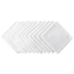 DII&reg; Cloth Buffet Napkins, 12ct. White