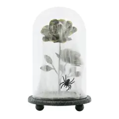 9" Spider Web-Covered Cloche Tabletop Accent by Ashland&reg;