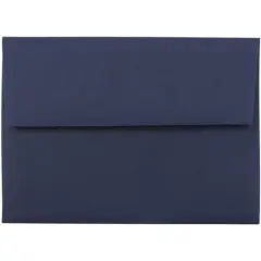 JAM Paper A1 Premium Invitation Envelopes, 50ct. Navy Blue