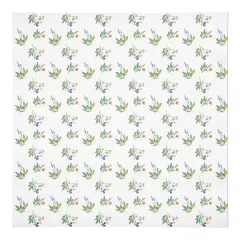 Spring Flower Bunches 10" x 10" Cotton Twill Napkin