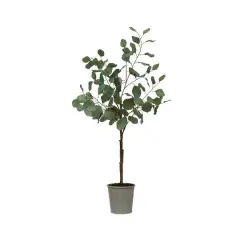 Hello Honey&reg; Faux Eucalyptus Tree In Pot