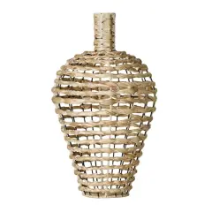 American Art Decor Turtle Grass Basket - 13.78" x 24.02"