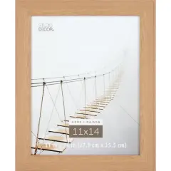 Home 11" x 14" Brown Natural Picture Frame by Studio D&eacute;cor&reg;