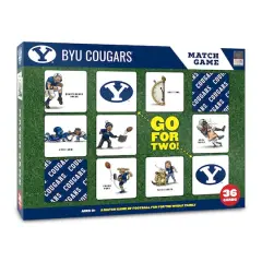 College Team Licensed Memory Match Game BYU Cougars
