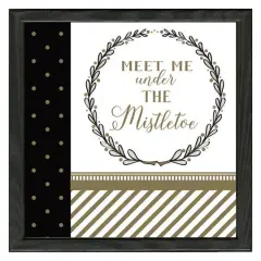 Timeless Frames&reg; Mistletoe Christmas I Framed Wall D&eacute;cor
