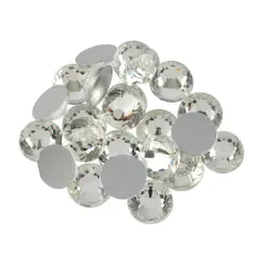 SS48 Clear Round Flatback Glass Rhinestones, 144ct. by Bead Landing&trade;