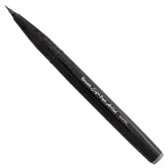 Pentel&reg; Sign Pen&reg; Micro Brush Tip Pen Gray