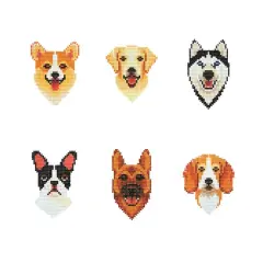 Dogs Diamond Art Kit by Make Market&reg;