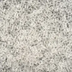 John Bead 11/0 Miyuki Delica Glass Seed Beads, 5g Transparent