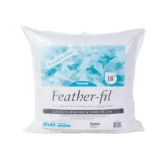 Feather-fil&reg; Luxurious Feather & Down Pillow Insert, 18" x 18"