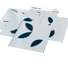 Pinkfresh Studio Butterflies Stencils Set