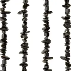 Black Quartz Chip Beads by Bead Landing&reg;