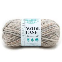 Lion Brand&reg; Wool-Ease&reg; Thick & Quick&reg; Prints, Stripes & Metallics Yarn Fossil