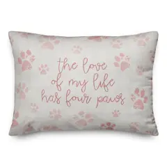 Love Of My Life Throw Pillow