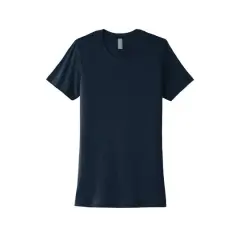 Next Level Women's Cotton Boyfriend Tee Midnight Navy