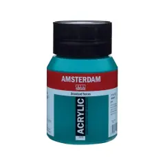 Amsterdam 500mL Standard Series Acrylic Paint 675 Phthalo Green