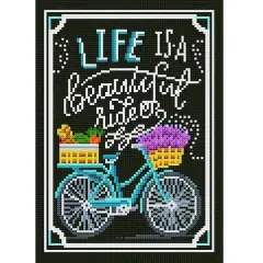 Sparkly Selections Life is a Ride Glow in the Dark Diamond Art Kit