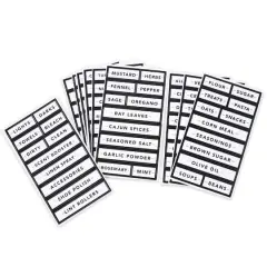 Black Border Rectangle Household Label Stickers by Recollections&trade;