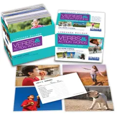 Stages&reg; Learning Materials Language Builder&reg; Verb Picture Cards