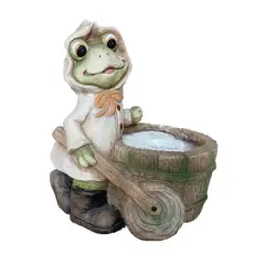 17" Mrs. Frog Planter