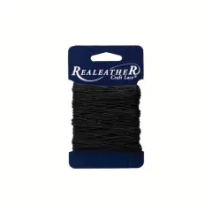 Realeather&reg; Black Waxed Thread