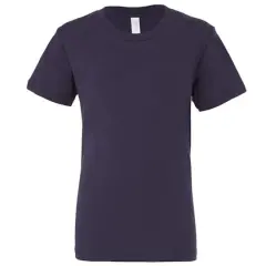 BELLA+CANVAS&reg; Short Sleeve Jersey Youth T-Shirt Navy