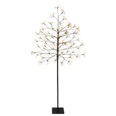 6ft. Pre-Lit Twig Artificial Christmas Tree, Warm White Micro LED Lights
