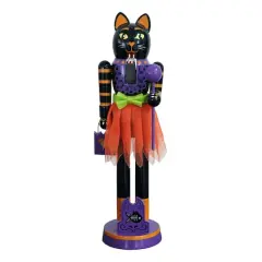 9.5" Black Cat Nutcracker by Ashland&reg;