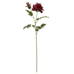 Burgundy Velvet Rose Stem by Ashland&reg;