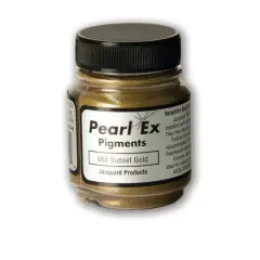 Jacquard Pearl Ex Powdered Pigments&trade;, 0.75oz. 665 Sunset Gold