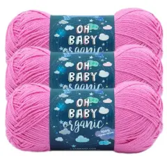 3 Pack Lion Brand&reg; Oh Baby&reg; Yarn Pink