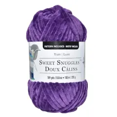 Sweet Snuggles&trade; Yarn by Loops & Threads&reg; Purple