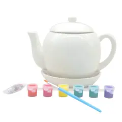 Ceramic Tea Pot Craft Kit by Creatology&trade;