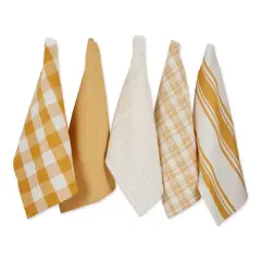 DII&reg; Honey Gold Everyday Dish Towels, 5ct.