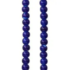 Sapphire Ceramic Round Beads, 6mm by Bead Landing&trade;