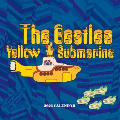 2026 The Beatles: Yellow Submarine Wall Calendar