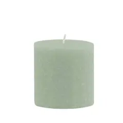 Root Candles 3" x 3" Unscented Timberline&trade; Pillar Candle Sage Green