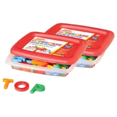 Educational Insights&reg; Multicolor Uppercase AlphaMagnets&reg;, 2 Packs of 42