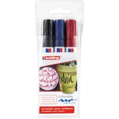 Edding&reg; 1455 Flexible Nib Calligraphy Marker Set