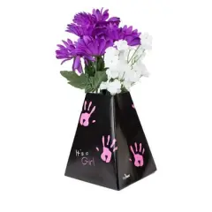 JAM Paper Pop-Up Vase Boxes, 3ct. It's a Girl
