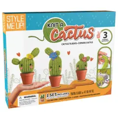 Style Me Up! Knit A Cactus Activity Kit