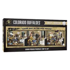 College Game Day in the Dog House 1,000 Piece Puzzle Colorado Buffaloes