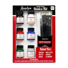 Angelus&reg; Acrylic Leather Paint Basics Kit