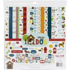 Echo Park&trade; My Dog Collection Kit, 12" x 12"