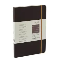 Fabriano&reg; Ispira A5 Lined Softcover Notebook Brown
