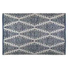 DII&reg; Blue Diamond Hand-Loomed Rug, 2ft. x 3ft.