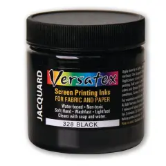 Jacquard Versatex Screen Printing Ink, 4oz. 328 Black