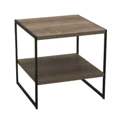 Household Essentials 20" Jamestown End Table Ashwood